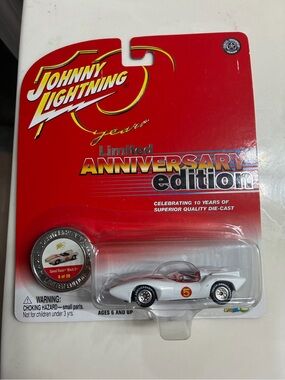 New In Package Johnny Lightning Limited Anniversary Edition Speed Racer Car #5